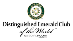 Distinguished Emerald Club recognition by BoardRoom Magazine